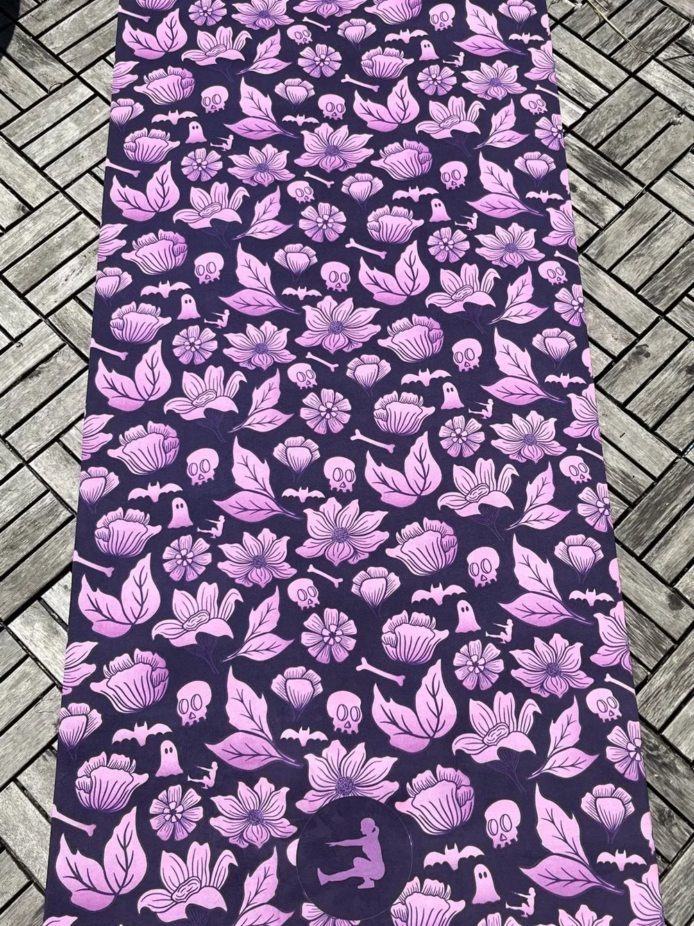 SuzieB Fitness luxe vegan suede workout mat